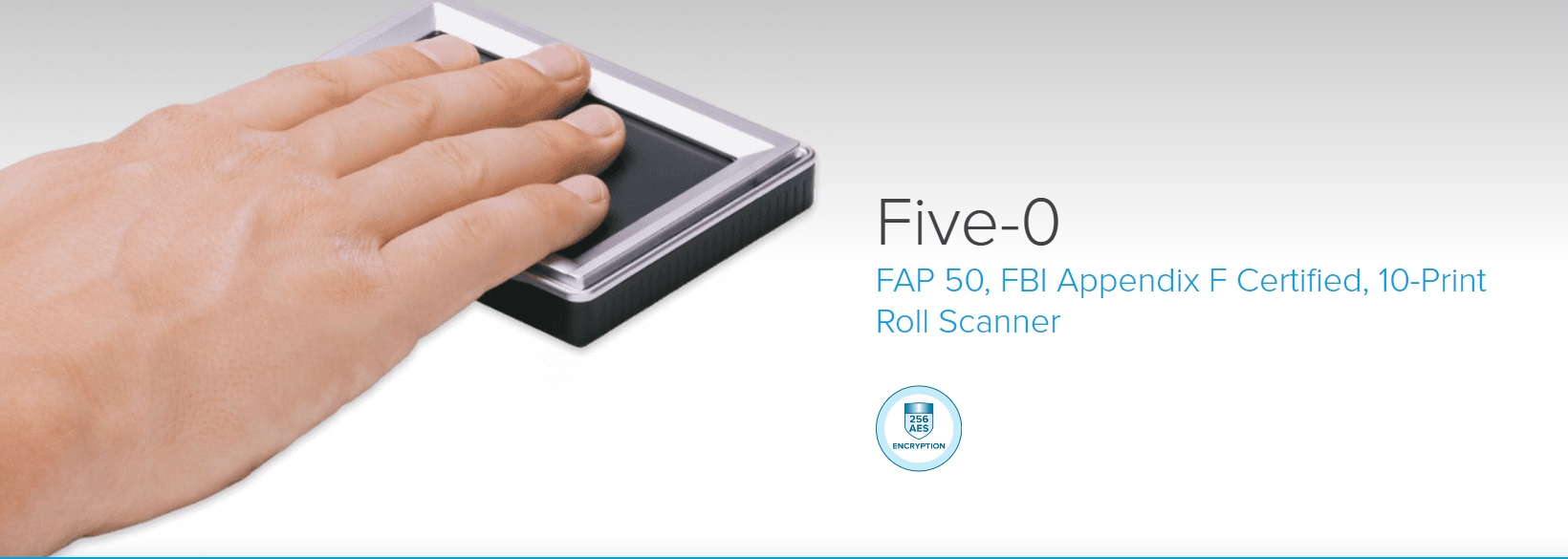 Five-0 fingerprint tablet