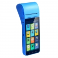 Handheld  4G NFC All in One Android MPOS Device with Printer For Banks