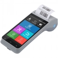 Dual Sim 4G Android 9.0 Biometric Fingerprint MPOS Terminal with Printer