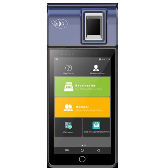 Android EMV POS model T1 to add FBI certified fingerprint module