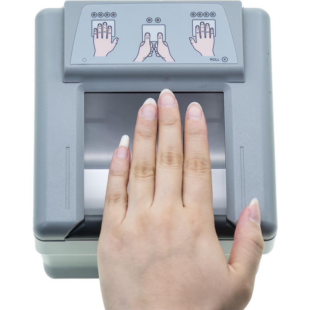 Four fingerprint scanner 