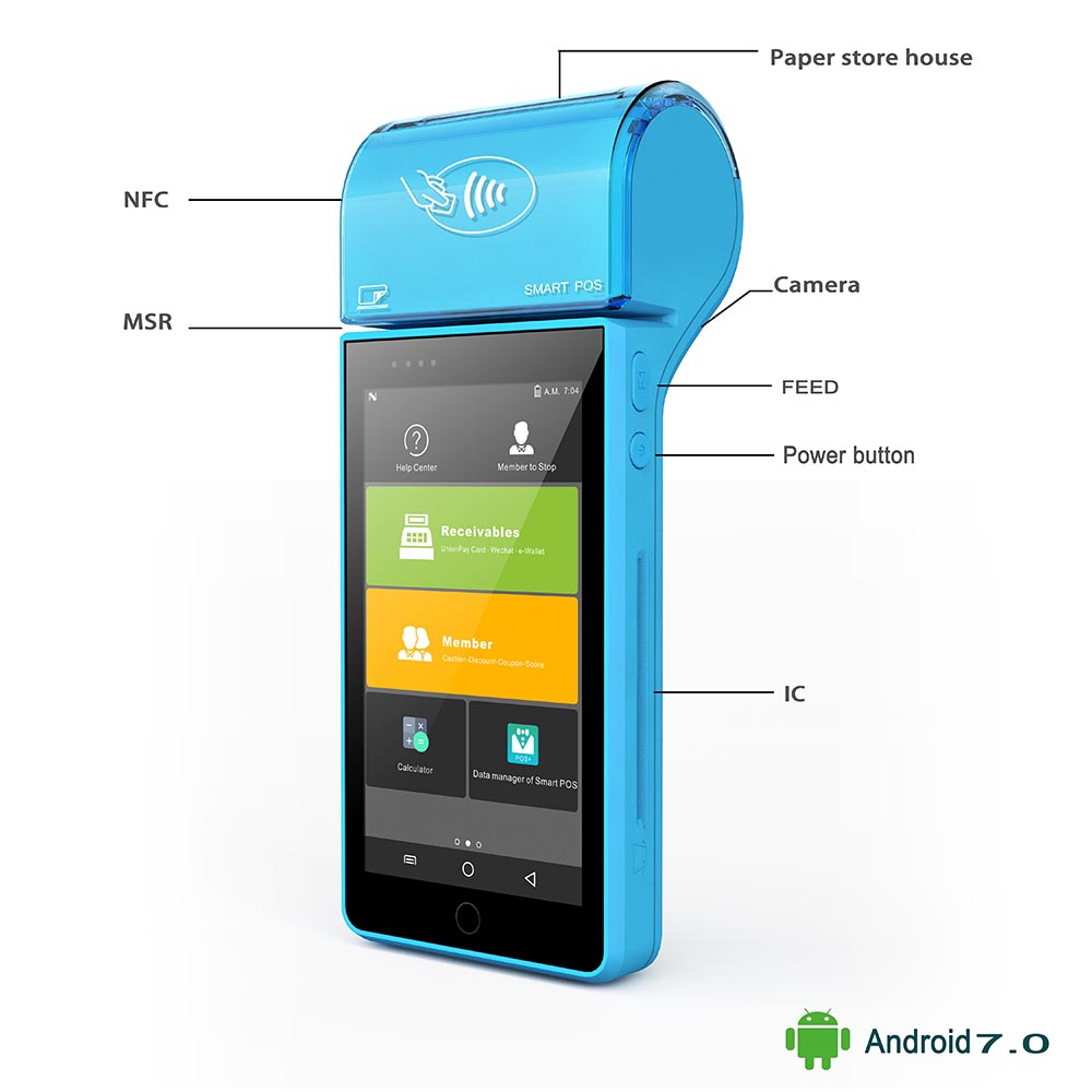 Newest 4G Android POS 