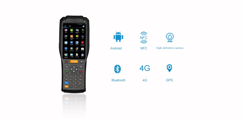 Rugged Android Barcode Scanner Rugged Android Barcode Scanner