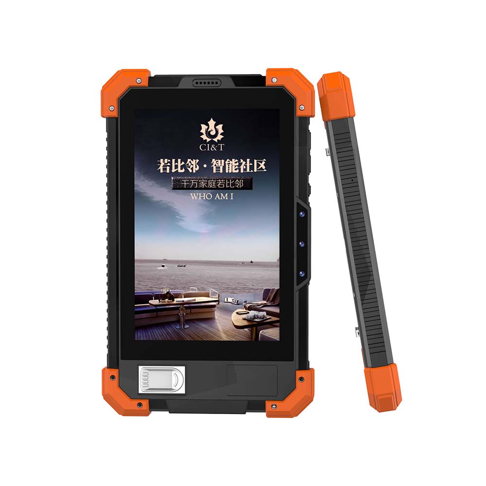 Rugged Fingeprint time attendance tablet