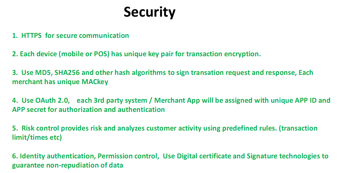 Security in Agency Banking