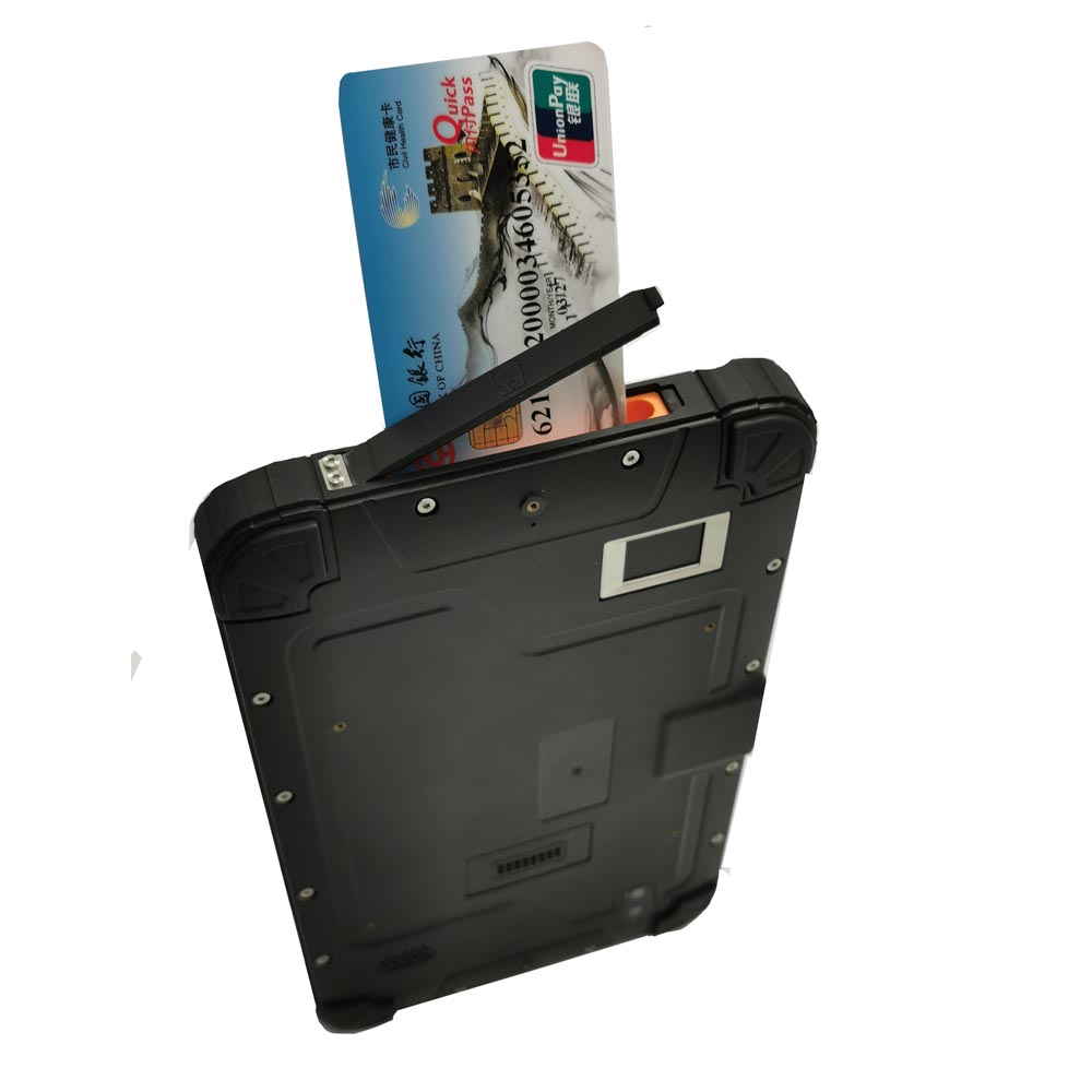 Biometric tablet with chip card Biometric tablet with chip card