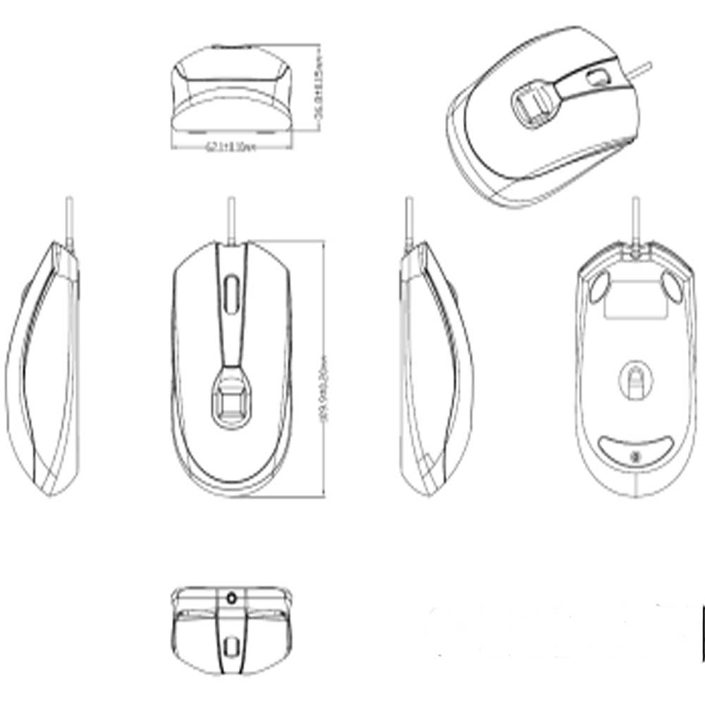 USB fingerprint mouse