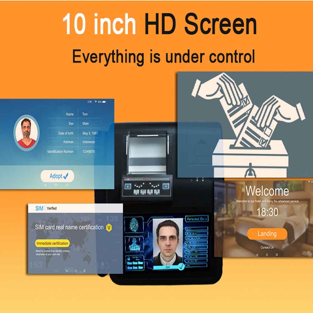 All in one Civil ID registration terminal All in one Civil ID registration terminal