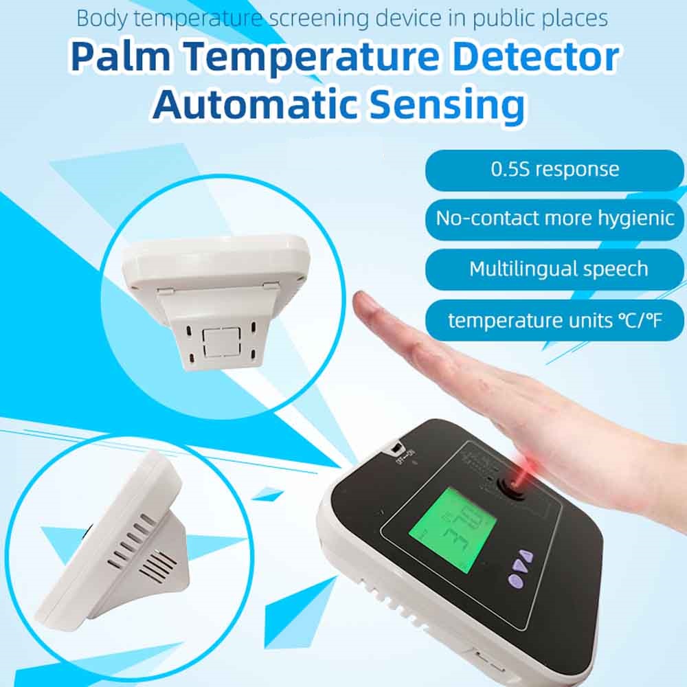 Palm temperature measurement scanner Palm temperature measurement scanner
