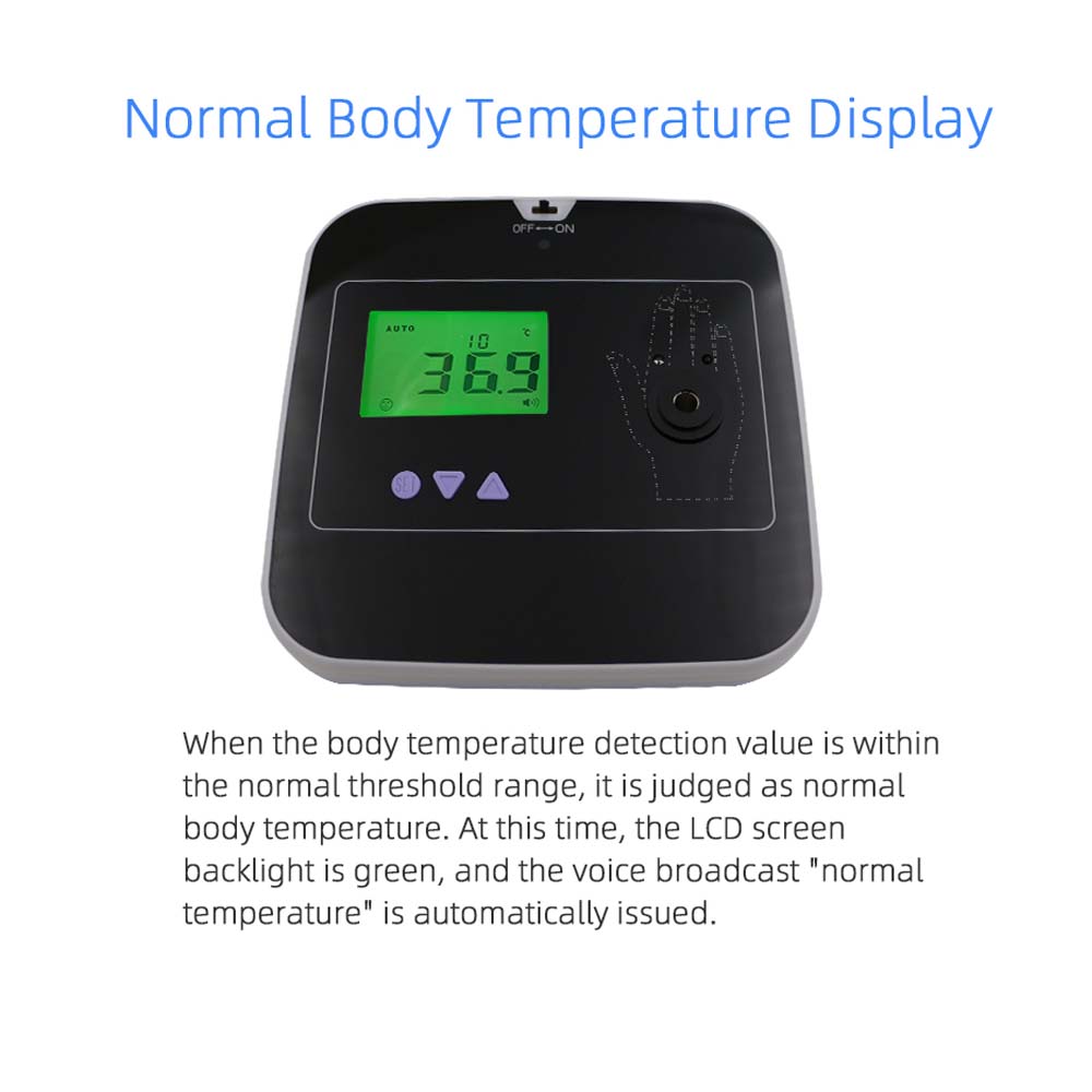 Automatic temperature detecting system 