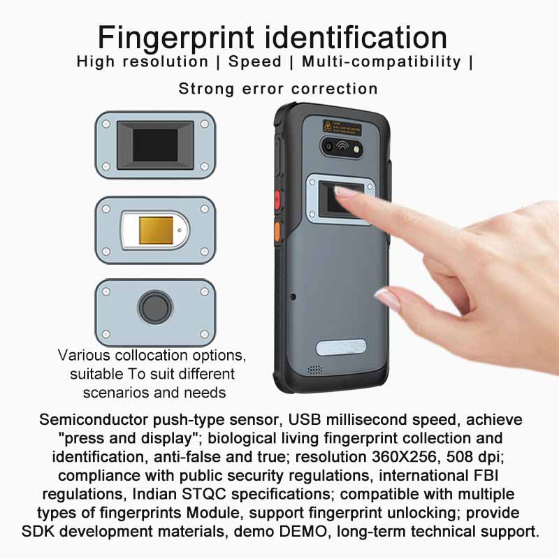 Compact Android Fingerprint Phone