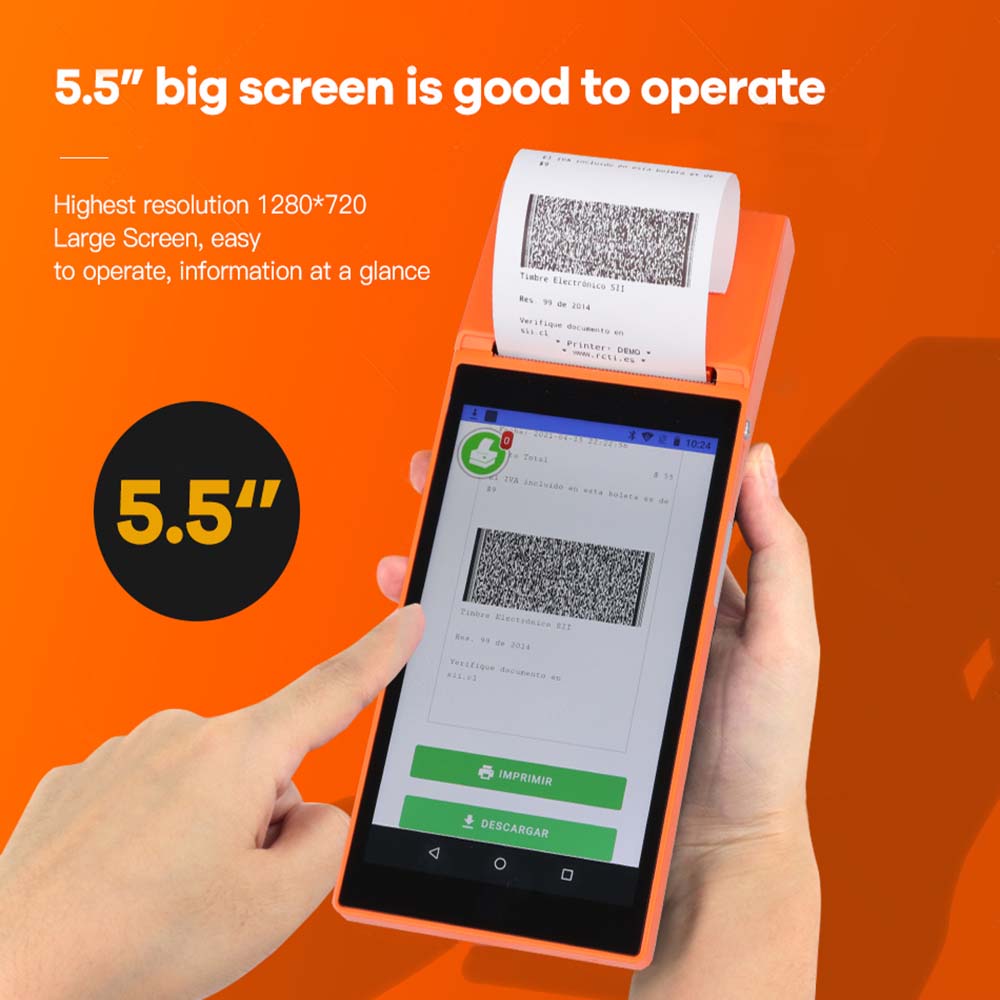 4G Android pos supports fast charging 4G Android pos supports fast charging
