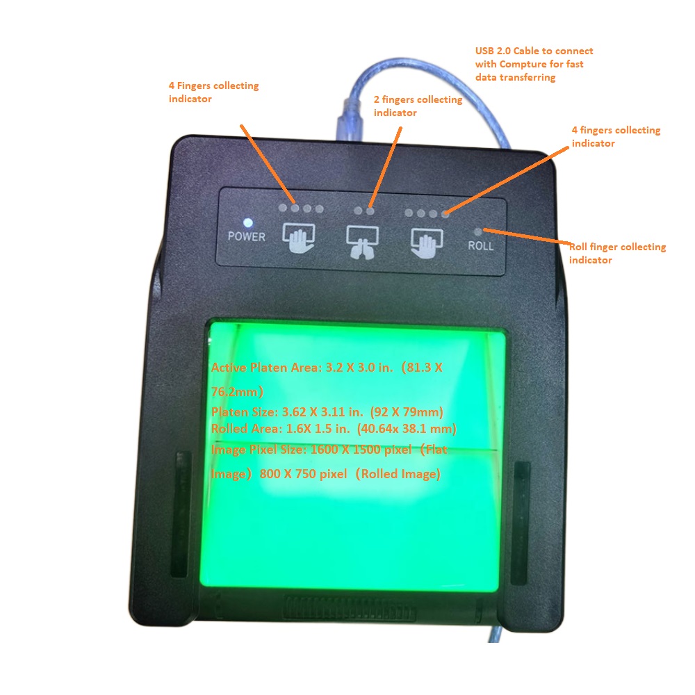 4 4 2 Fingerprint scanner 4 4 2 Fingerprint scanner