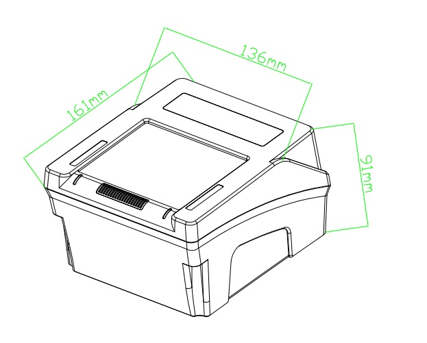 Presidential Election Fingerprint scanner 