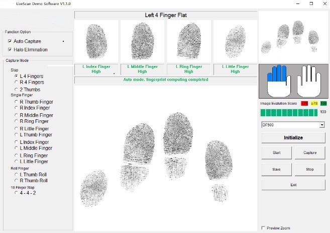 SFT Multiple fingerprint scanning solution SFT Multiple fingerprint scanning solution
