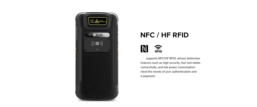 Rugged Android RFID reader 