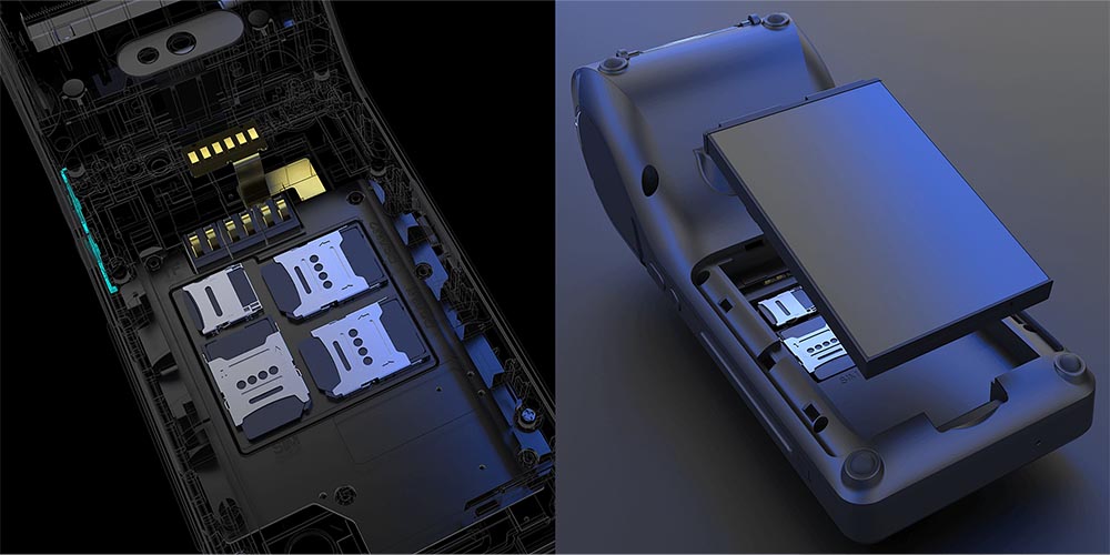 android pos with big battery