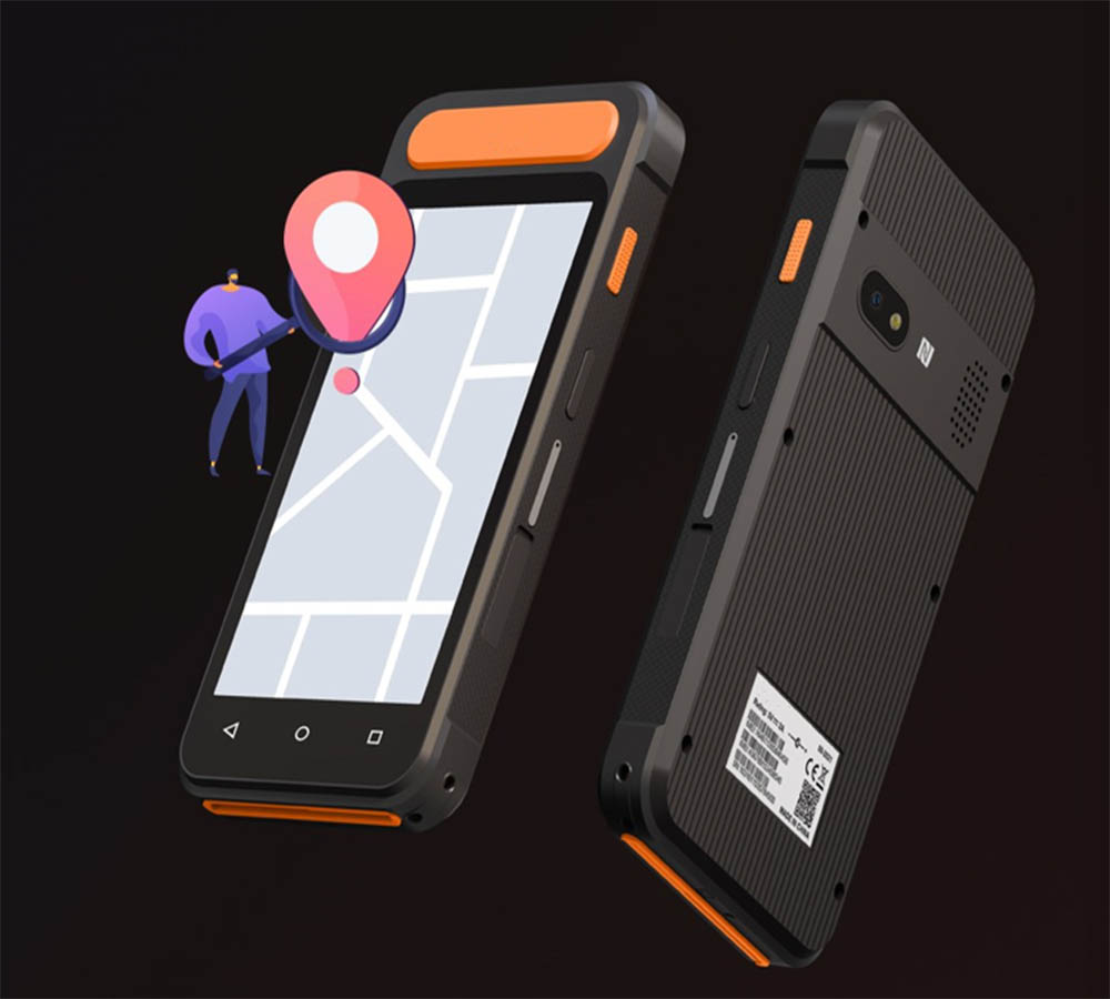 Android barcode scanner with GPS