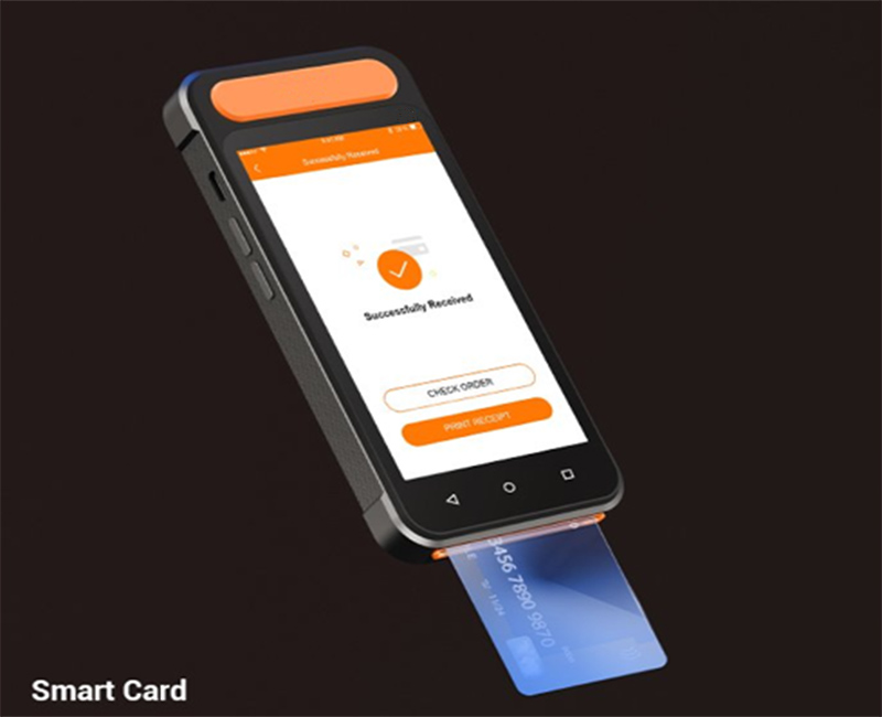 Android pos with smart chip card