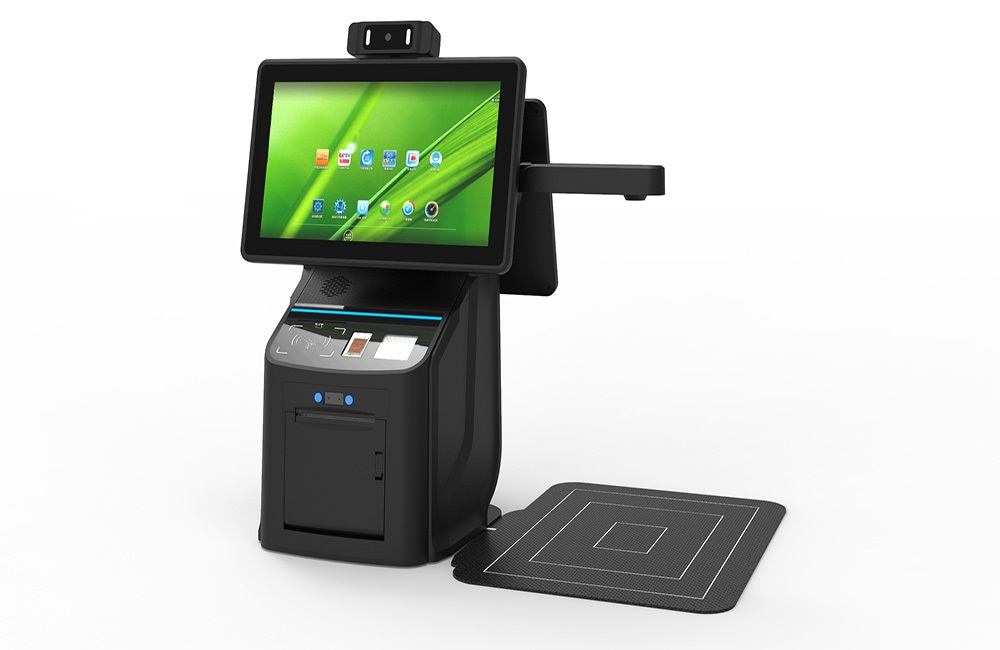Android Biometric bank visitor machine