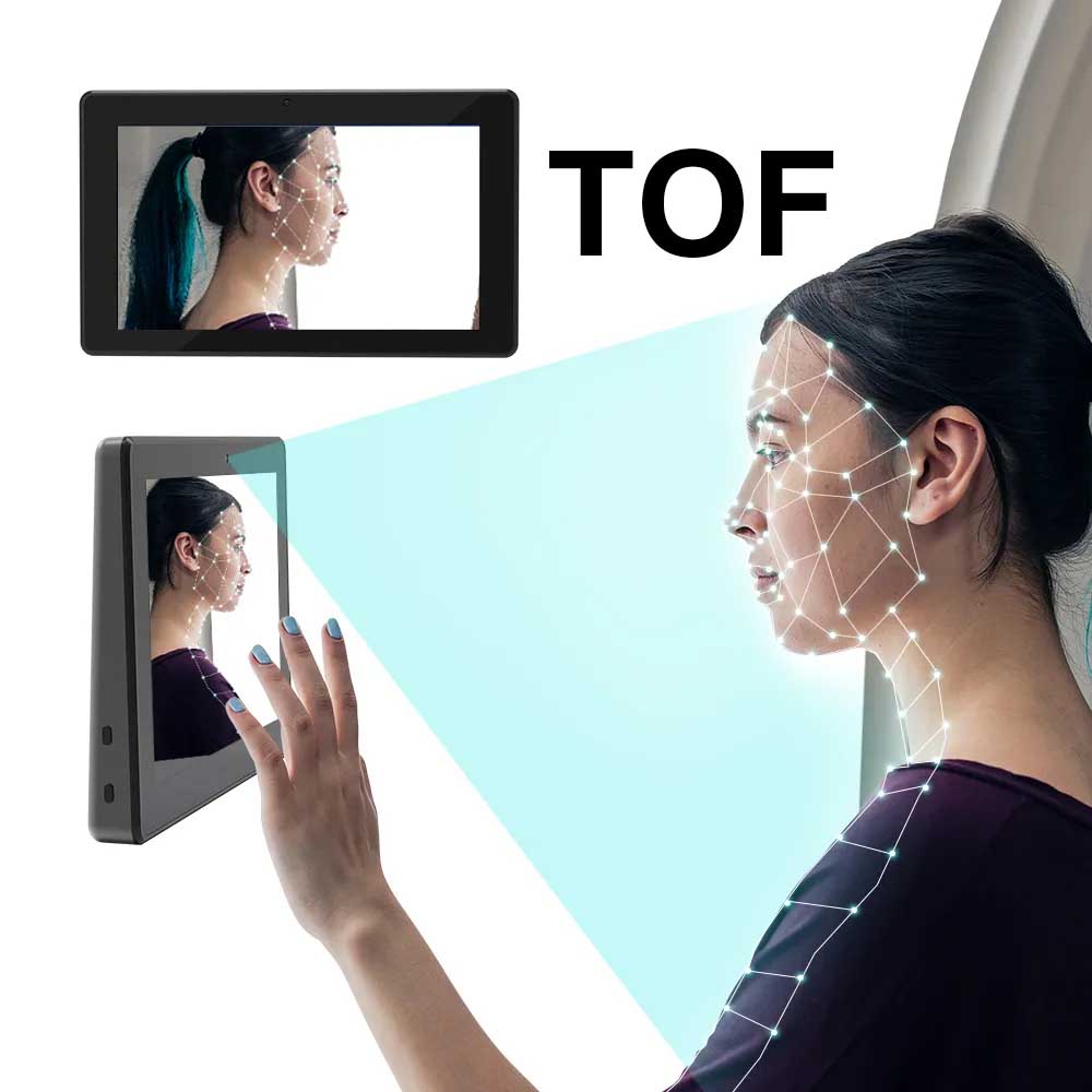 3D facial recognition tablet