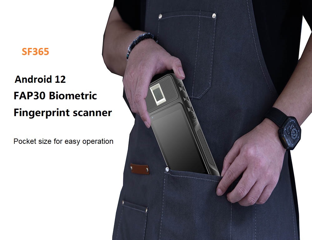 Pocket size smart fingerprint reader