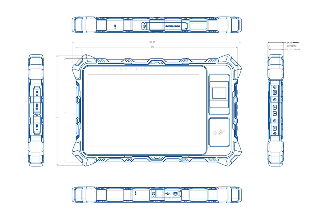 SFT fingerprint tablet