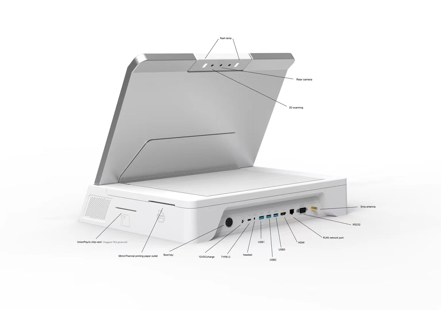 self service biometric machine