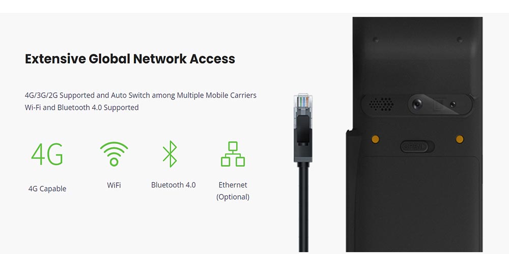 RJ45 Android POS