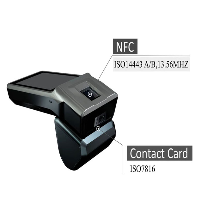 Biometric terminal with Chip card Biometric terminal with Chip card