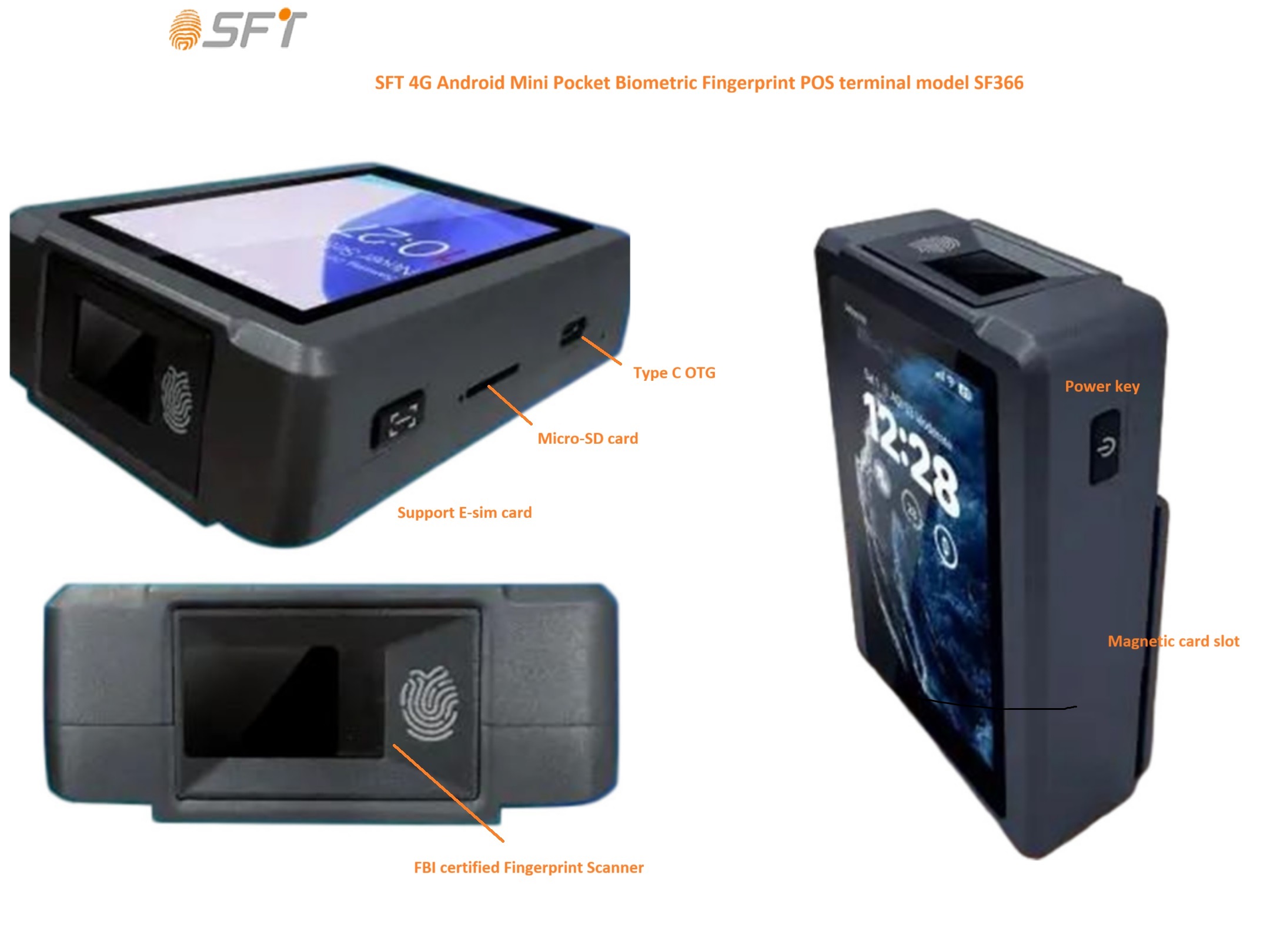 mini fingerprint pos
