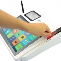 10 Inch Countertop Android Fingerprint Pos Machine with Printer