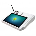 10 Inch Countertop Android Fingerprint Pos Machine with Printer