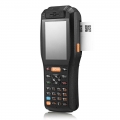 Logistic 4G Rugged Android RFID Barcode Scanner PDA with printer