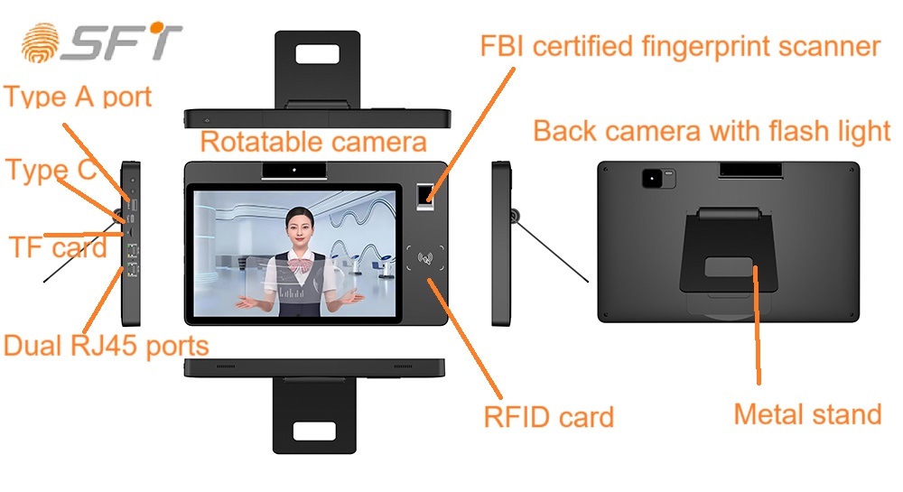 Biometric Civil Examination System Terminal 