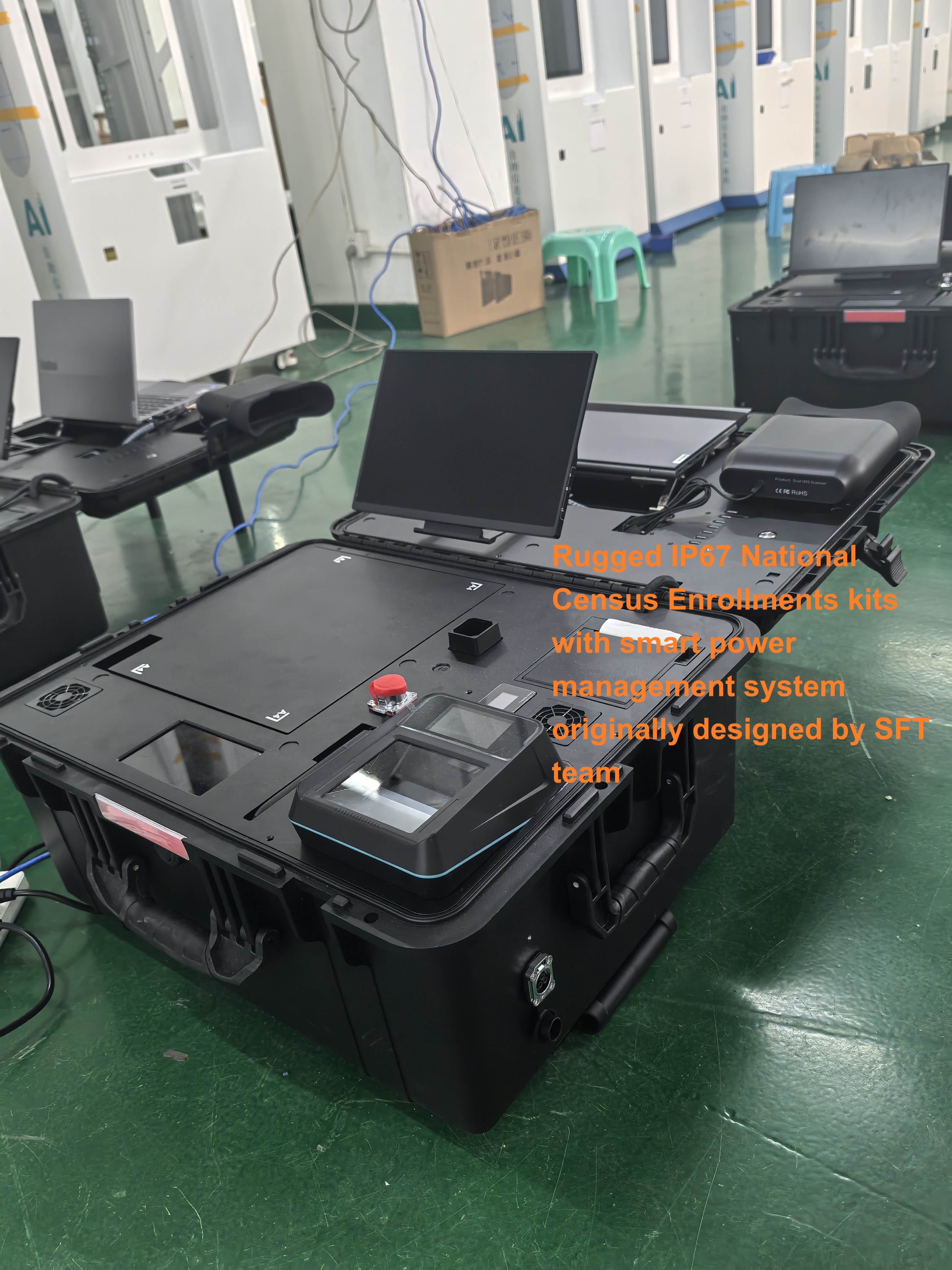 SFT election Biometric enrollment kits factory  resume work from 2025 Lunar Spring Festival