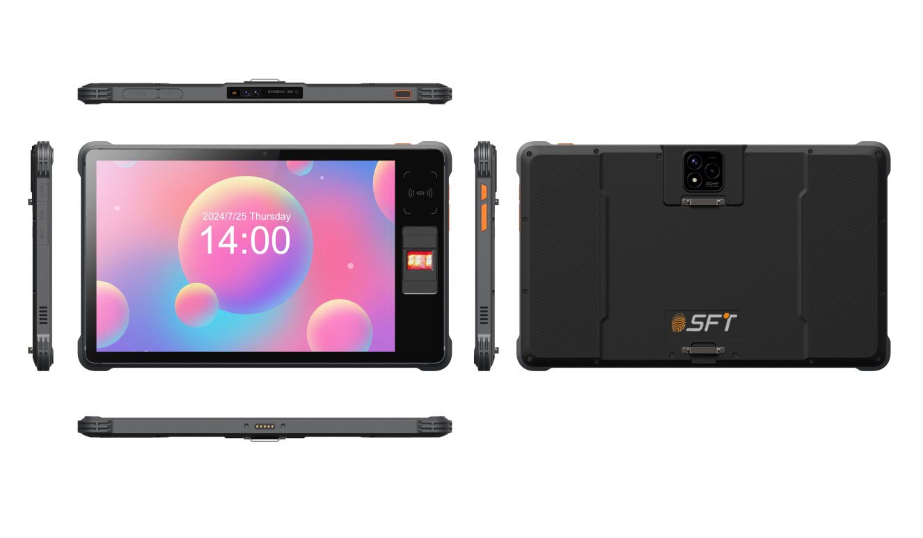 Industrial 4G Android 14 Biometric Fingerprint Tablet is coming