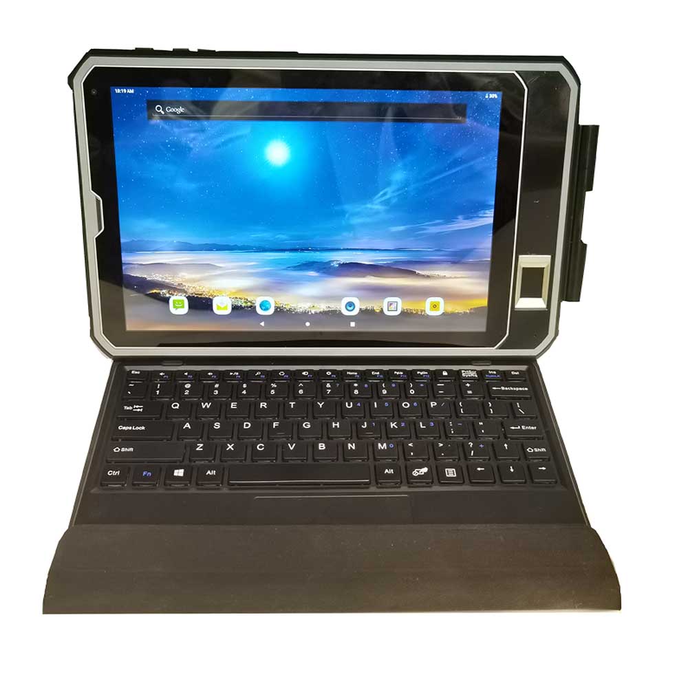 IP68 Rugged Military Army 4G Android Biometric Fingerprint Infrared TemperatureTablet PC Released