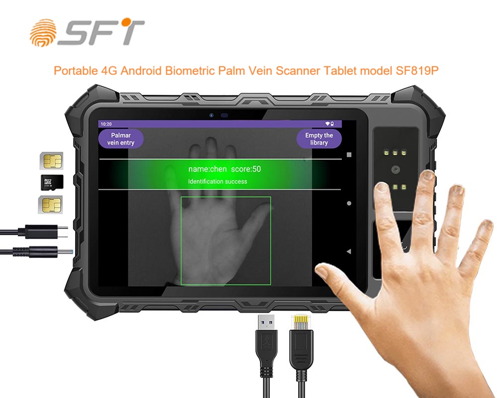 SFT Biometric Fingerprint Palm Vein Scanner Factory Labor Day Festival